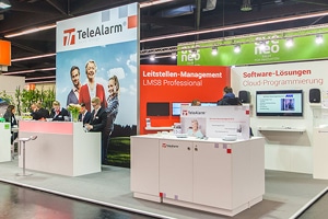 TeleAlarm Messestand der Altenpflege