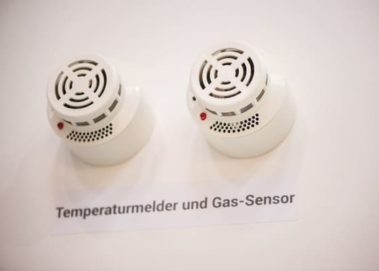 Temperaturmelder und Gas-Sensor