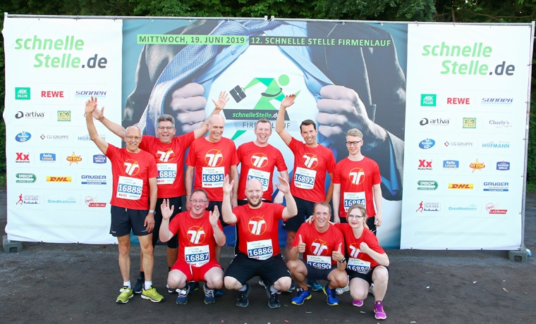 Firmenlauf 2019 Leipzig TeleAlarm