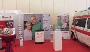 Messestand Pflegemesse Dresden