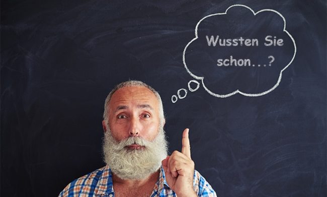 Wussten Sie schon?